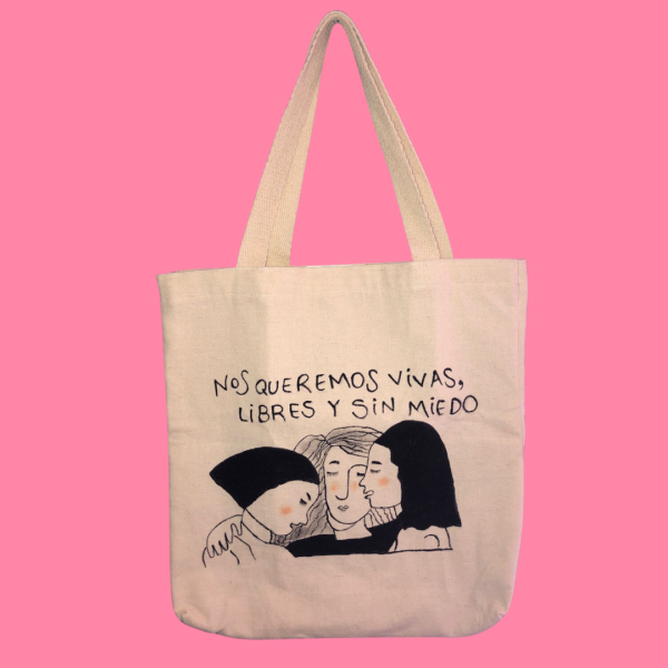 Tote Bag Con Mensaje Feminista