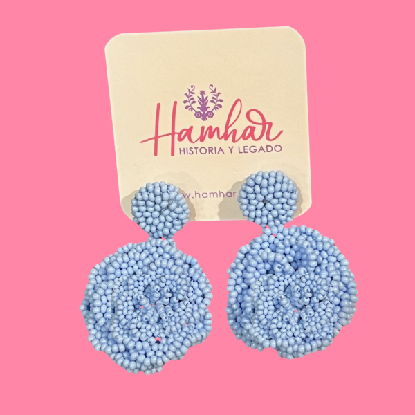 Aretes Flores Mostacilla