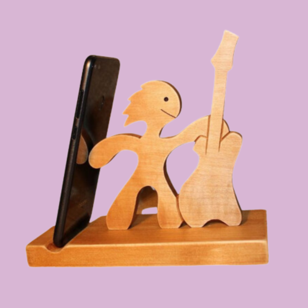 Porta Celular en Madera