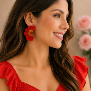 Aretes Flor de Granada