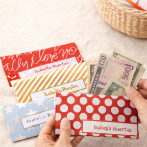 Sobre para obsequiar dinero