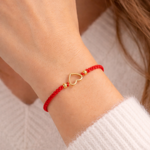 Pulsera Macramé Corazón