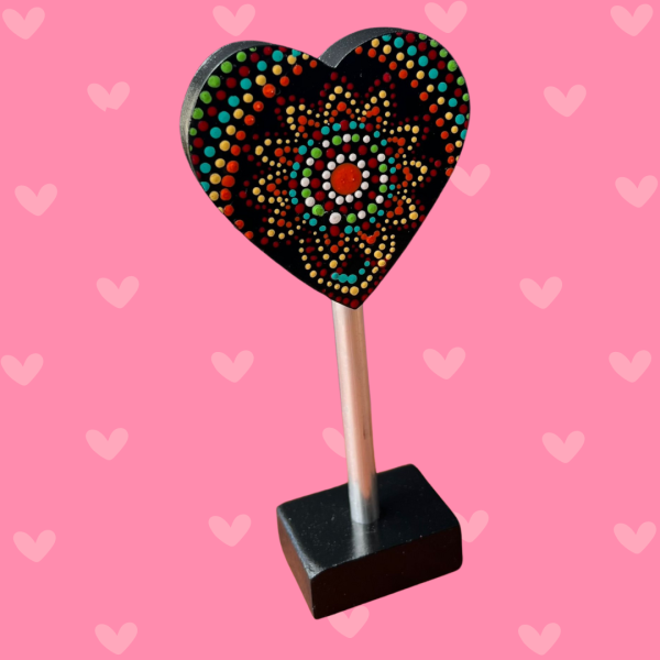 Corazón en Puntillismo - Imagen 2