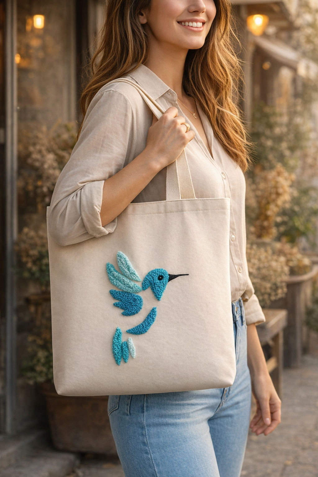 Tote Bag Colibrí