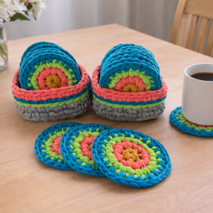 Porta Vasos Multicolores