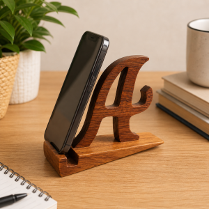 Soporte Celular en Madera